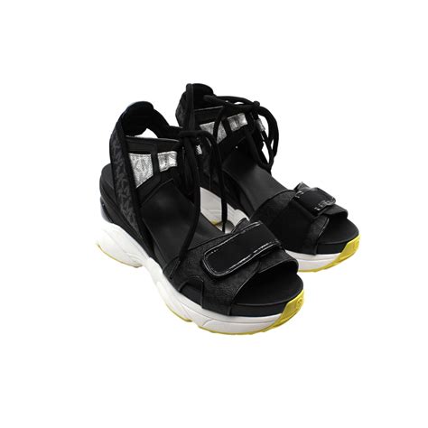 michael kors irma sneaker|Michael Kors Irma Sandal Black 10 M .